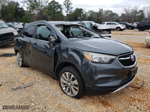 2017 Buick Encore Preferred with VIN KL4CJESB0HB114659, listed as a Copart auction lot 44277825 with 72,137 mi miles and Salvage Title. Bid and sale history available at carsss.com. Image 4.