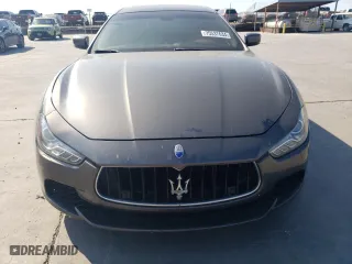 2014 Maserati Ghibli S Q4 with VIN ZAM57RTA7E1085782, listed as a Copart auction lot 75537634 with 111,616 mi miles and Salvage Title. Bid and sale history available at carsss.com. Image 5.