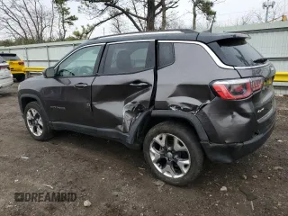 2019 Jeep Compass Limited z VIN 3C4NJDCB6KT653963, wystawiony jako Copart lot #52717475 z przebiegiem 41 027 mil mil oraz Szkoda całkowita • Salvage title. Historia ofert i sprzedaży dostępna na DreamBid. Obrazek 2.