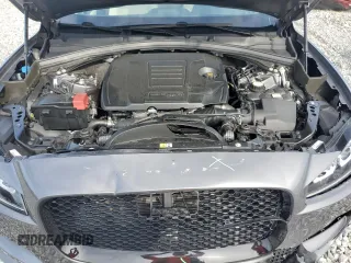 2019 Jaguar F-Pace 25t Prestige with VIN SADCK2GX6KA369498, listed as a Copart auction lot 61332535 with 45,283 mi miles and Salvage title. Bid and sale history available at DreamBid. Image 12.