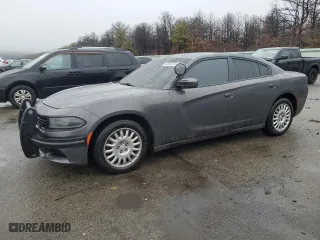 2020 Dodge Charger Police with VIN 2C3CDXKT3LH127489, listed as a Copart auction lot 43603385 with 126,645 mi miles and Salvage Title. Bid and sale history available at carsss.com. Image 1.
