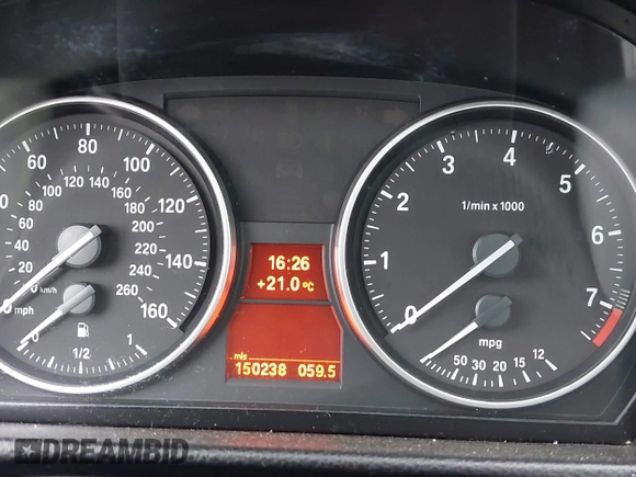 2011 BMW 3 Series 328i xDrive with VIN WBAPK5G59BNN25178, listed as a IAAI auction lot 42204737 with 150,238 mi miles and . Bid and sale history available at DreamBid. Image 7.