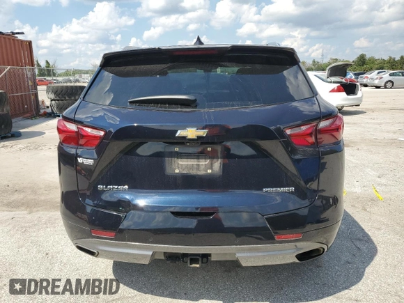 2020 Chevrolet Blazer Premier with VIN 3GNKBFRS7LS694488, listed as a Copart auction lot 72177354 with 53,357 mi miles and Non repairable. Bid and sale history available at DreamBid. Image 6.