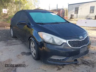 2016 Kia Forte LX with VIN KNAFK4A66G5548934, listed as a IAAI auction lot 41827415 with 145,000 mi miles. Bid and sale history available at carsss.com. Image 1.
