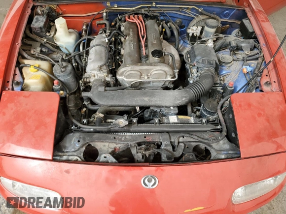 1994 Mazda MX-5 Miata with VIN JM1NA353XR0506259, listed as a Copart auction lot 47587295 with 209,443 mi miles and Salvage title. Bid and sale history available at DreamBid. Image 11.