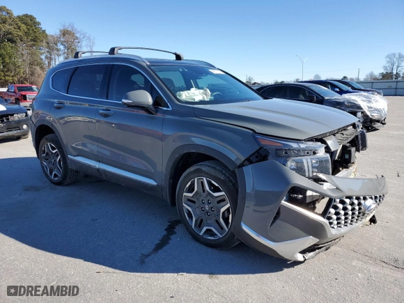 2023 Hyundai Santa Fe Hybrid Limited with VIN 5NMS5DA14PH023994, listed as a Copart auction lot 88577165 with NaN miles and Salvage Title. Bid and sale history available at carsss.com. Image 4.