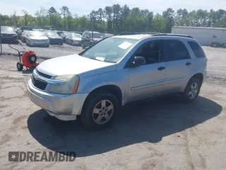 2005 Chevrolet Equinox LS with VIN 2CNDL13F156101203, listed as a IAAI auction lot 42112907 with 97,770 mi miles. Bid and sale history available at carsss.com. Image 2.