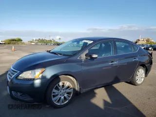 2013 Nissan Sentra SV with VIN 3N1AB7AP1DL696902, listed as a Copart auction lot 47311045 with 46,331 mi miles and Salvage Title. Bid and sale history available at DreamBid. Image 1.