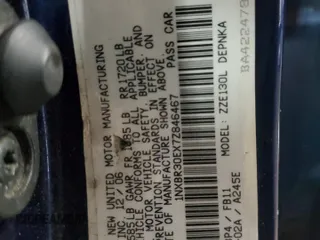 2007 Toyota Corolla CE z VIN 1NXBR30EX7Z846467, wystawiony jako Copart lot #56976845 z przebiegiem 150 627 mil mil oraz Szkoda całkowita • Salvage title. Historia ofert i sprzedaży dostępna na DreamBid. Obrazek 13.