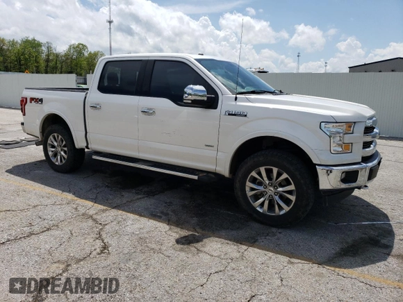 2017 Ford F-150 XL with VIN 1FTEW1EG5HFB85770, listed as a Copart auction lot 55435495 with 202,450 mi miles and Salvage title. Bid and sale history available at DreamBid. Image 4.