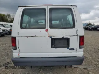 2007 Ford Econoline Passenger XL with VIN 1FMNE11W87DA96037, listed as a Copart auction lot 72926294 with Not provided miles and Salvage title. Bid and sale history available at DreamBid. Image 6.