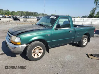 2000 Ford Ranger XL with VIN 1FTYR10V8YTB43444, listed as a Copart auction lot 53509985 with 159,976 mi miles and Clean Title. Bid and sale history available at carsss.com. Image 1.