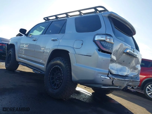 2016 Toyota 4Runner Limited with VIN JTEBU5JR1G5361379, listed as a IAAI auction lot 41186843 with 162,714 mi miles. Bid and sale history available at carsss.com. Image 3.