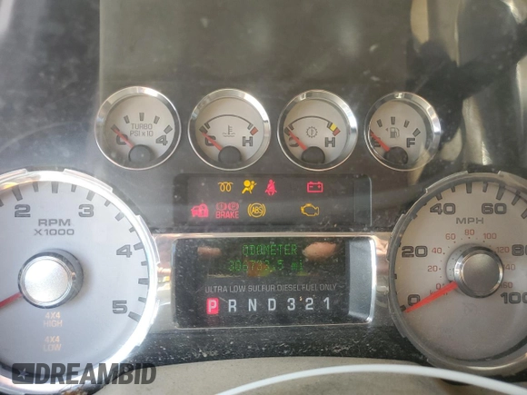 2008 Ford F-250 XL with VIN 1FTSW21R98EA16485, listed as a Copart auction lot 63039905 with 306,733 mi miles and Clean title. Bid and sale history available at DreamBid. Image 9.