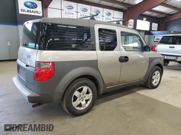 2003 Honda Element EX with VIN 5J6YH28583L029816, listed as a Copart auction lot 58888445 with 279,144 mi miles and Clean title. Bid and sale history available at DreamBid. Image 3.