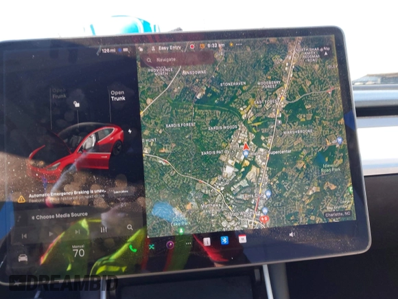 2020 Tesla Model 3 Long Range with VIN 5YJ3E1EB4LF668470, listed as a IAAI auction lot 41743651 with 151,957 mi miles. Bid and sale history available at carsss.com. Image 18.