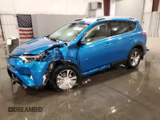 2018 Toyota RAV4 XLE with VIN JTMRFREV3JJ748218, listed as a Copart auction lot 44839665 with 74,791 mi miles and Salvage Title. Bid and sale history available at DreamBid. Image 1.
