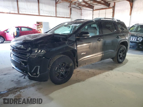 2021 GMC Acadia AT4 z VIN 1GKKNLLS8MZ170251, wystawiony jako Copart lot #46482045 z przebiegiem 91 786 mil mil oraz Szkoda całkowita • Salvage title. Historia ofert i sprzedaży dostępna na DreamBid. Obrazek 1.
