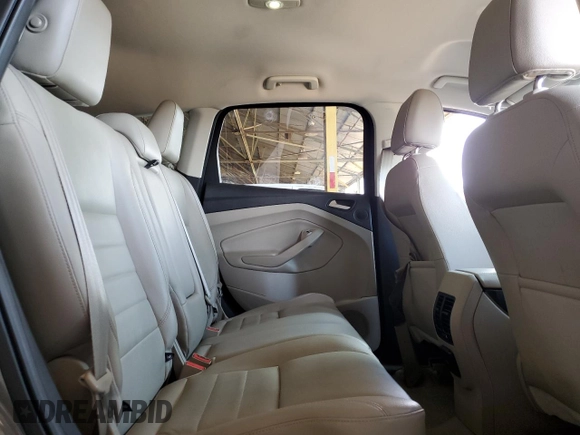 2014 Ford Escape Titanium с VIN 1FMCU0J91EUA21918, выставлен на аукционе Copart как лот 59161865 с пробегом 118 003 миль миль и Списание • Salvage title. История ставок и продаж доступна на DreamBid. Изображение 10.
