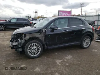 2018 FIAT 500X Lounge with VIN ZFBCFXDB3JP661226, listed as a Copart auction lot 78283264 with 101,698 mi miles and Salvage title. Bid and sale history available at DreamBid. Image 1.