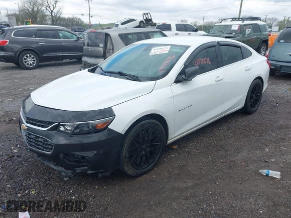 2016 Chevrolet Malibu LS with VIN 1G1ZB5ST5GF198936, listed as a IAAI auction lot 41970176 with 107,759 mi miles and . Bid and sale history available at carsss.com. Image 17.