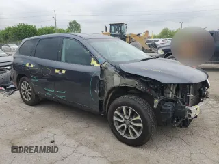 2014 Nissan Pathfinder Platinum with VIN 5N1AR2MN1EC682836, listed as a Copart auction lot 58405845 with 129,559 mi miles and Salvage title. Bid and sale history available at DreamBid. Image 4.