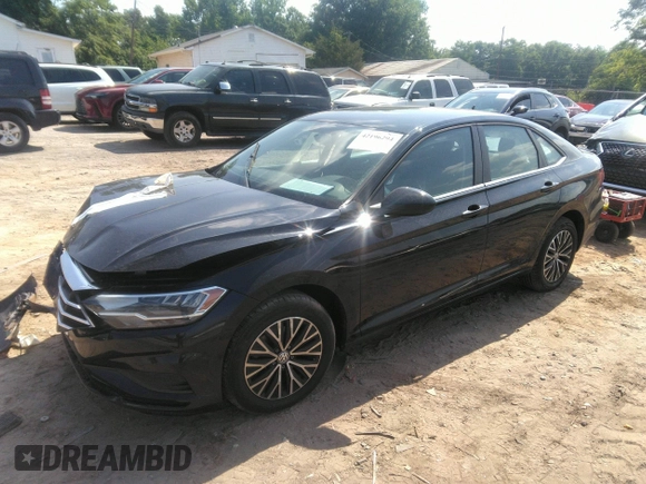 2021 Volkswagen Jetta S z VIN 3VWC57BU1MM038232, wystawiony jako IAAI lot #42196294 z przebiegiem 54 880 mil mil oraz . Historia ofert i sprzedaży dostępna na DreamBid. Obrazek 2.