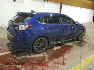 2024 Subaru Impreza RS with VIN JF1GUHHC0R8218167, listed as a Copart auction lot 44566625 with 34,153 mi miles and Salvage Title. Bid and sale history available at carsss.com. Image 3.