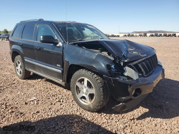 2006 Jeep Grand Cherokee Laredo with VIN 1J8HR48NX6C341325, listed as a Copart auction lot 49572865 with 177,746 mi miles and Salvage Title. Bid and sale history available at carsss.com. Image 4.