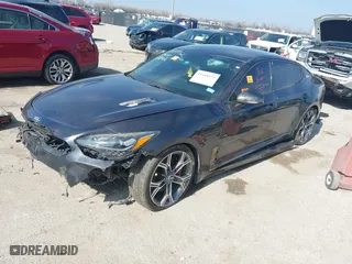 2018 Kia Stinger GT with VIN KNAE35LCXJ6035589, listed as a IAAI auction lot 41518175 with 1 mi miles. Bid and sale history available at carsss.com. Image 17.