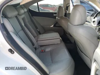 2006 Lexus IS 250 with VIN JTHBK262162014301, listed as a Copart auction lot 51656475 with 269,804 mi miles and Clean Title. Bid and sale history available at DreamBid. Image 10.