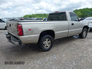 2004 Chevrolet Silverado 1500 Work Truck with VIN 1GCEK14X14Z313864, listed as a IAAI auction lot 42181821 with 209,650 mi miles and . Bid and sale history available at DreamBid. Image 4.