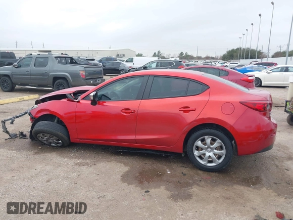 2015 Mazda 3 i SV with VIN JM1BM1T76F1270672, listed as a IAAI auction lot 41605014 with Not Provided miles. Bid and sale history available at carsss.com. Image 15.