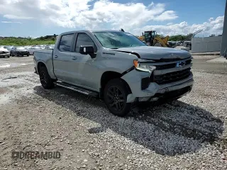 2024 Chevrolet Silverado 1500 RST with VIN 2GCPADED9R1249333, listed as a Copart auction lot 46627885 with 4,831 mi miles and Salvage Title. Bid and sale history available at carsss.com. Image 10.
