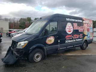2015 Mercedes-Benz Sprinter Cargo EXT with VIN WD3PE8DCXF5977428, listed as a Copart auction lot 81485424 with Not Provided miles and Salvage Title. Bid and sale history available at carsss.com. Image 1.