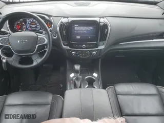 2023 Chevrolet Traverse Premier with VIN 1GNERKKWXPJ121140, listed as a Copart auction lot 84128344 with 54,853 mi miles and Salvage Title. Bid and sale history available at carsss.com. Image 8.