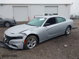 2023 Dodge Charger SXT with VIN 2C3CDXBG3PH608156, listed as a IAAI auction lot 41472301 with 17,112 mi miles. Bid and sale history available at carsss.com. Image 2.