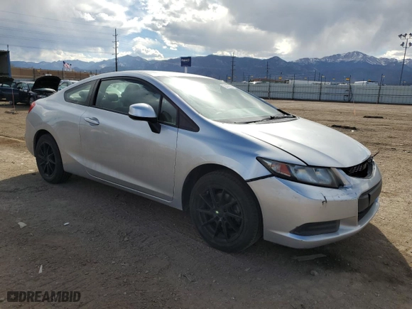 2013 Honda Civic Cpe LX with VIN 2HGFG3B59DH503853, listed as a Copart auction lot 50409385 with 97,669 mi miles and Salvage Title. Bid and sale history available at carsss.com. Image 4.