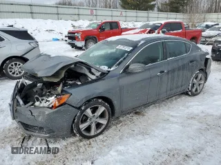 2013 Acura ILX 2.4L Premium Pkg with VIN 19VDE2E58DE000384, listed as a Copart auction lot 87797275 with 23,741 mi miles and Clean Title. Bid and sale history available at carsss.com. Image 1.