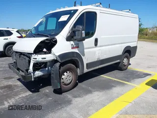 2022 Ram ProMaster Cargo with VIN 3C6LRVNG4NE132710, listed as a IAAI auction lot 41797653 with 61,848 mi miles and . Bid and sale history available at DreamBid. Image 2.