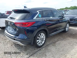 2019 Infiniti QX50 Essential with VIN 3PCAJ5M12KF118394, listed as a IAAI auction lot 42210552 with 98,068 mi miles and . Bid and sale history available at DreamBid. Image 4.