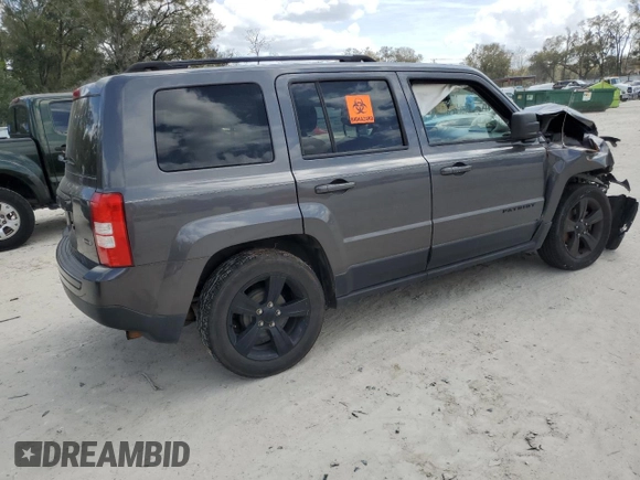 2015 Jeep Patriot Altitude with VIN 1C4NJPBAXFD326150, listed as a Copart auction lot 47578975 with 153,178 mi miles and Non Repairable. Bid and sale history available at DreamBid. Image 3.