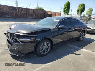 2023 Honda Accord EX-L with VIN 1HGCY2F6XPA066641, listed as a Copart auction lot 53861405 with 7,390 mi miles and Salvage title. Bid and sale history available at DreamBid. Image 1.