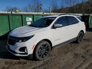 2023 Chevrolet Equinox RS z VIN 3GNAXWEG5PS119939, wystawiony jako Copart lot #47349015 z przebiegiem 29 023 mil mil oraz Szkoda całkowita • Salvage title. Historia ofert i sprzedaży dostępna na DreamBid. Obrazek 1.
