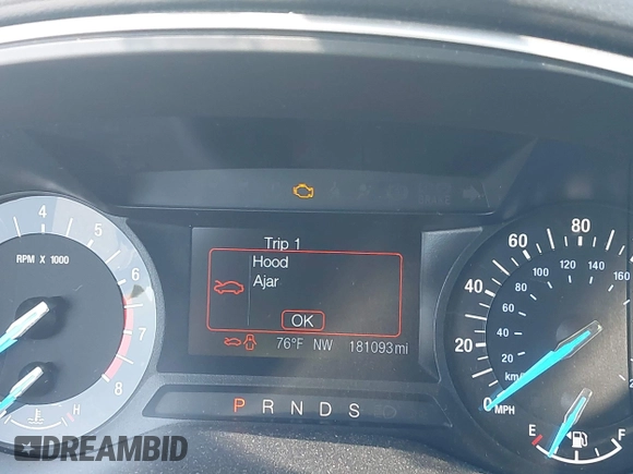 2016 Ford Fusion SE with VIN 3FA6P0HD6GR298714, listed as a IAAI auction lot 42128922 with 181,093 mi miles. Bid and sale history available at carsss.com. Image 15.