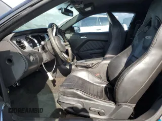 2013 Ford Mustang GT with VIN 1ZVBP8CF3D5268582, listed as a Copart auction lot 53849955 with 129,229 mi miles and Clean Title. Bid and sale history available at carsss.com. Image 7.