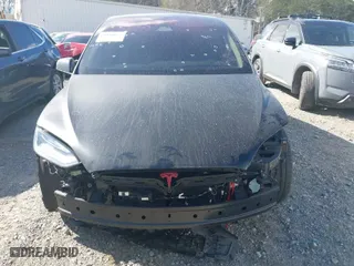 2017 Tesla Model X P100D with VIN 5YJXCDE40HF050418, listed as a IAAI auction lot 41810053 with 93,559 mi miles. Bid and sale history available at carsss.com. Image 12.