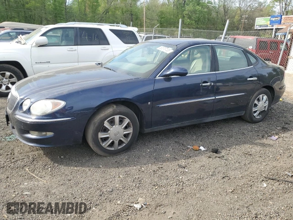 2008 Buick LaCrosse CX with VIN 2G4WC582181139506, listed as a Copart auction lot 53619135 with 179,573 mi miles and Salvage Title. Bid and sale history available at carsss.com. Image 1.