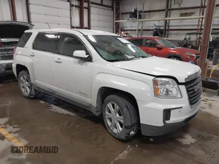 2017 GMC Terrain SLE with VIN 2GKFLSEK3H6230310, listed as a IAAI auction lot 41615878 with 73,660 mi miles. Bid and sale history available at carsss.com. Image 1.