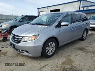 2016 Honda Odyssey EX z VIN 5FNRL5H40GB102994, wystawiony jako Copart lot #54320235 z przebiegiem 129 014 mil mil oraz Nie do naprawy • Non repairable. Historia ofert i sprzedaży dostępna na DreamBid. Obrazek 1.